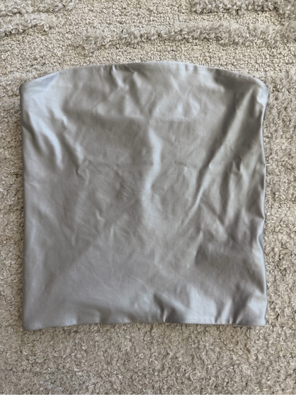 NWOT Aritzia Size XS Silver Contour Tube Top